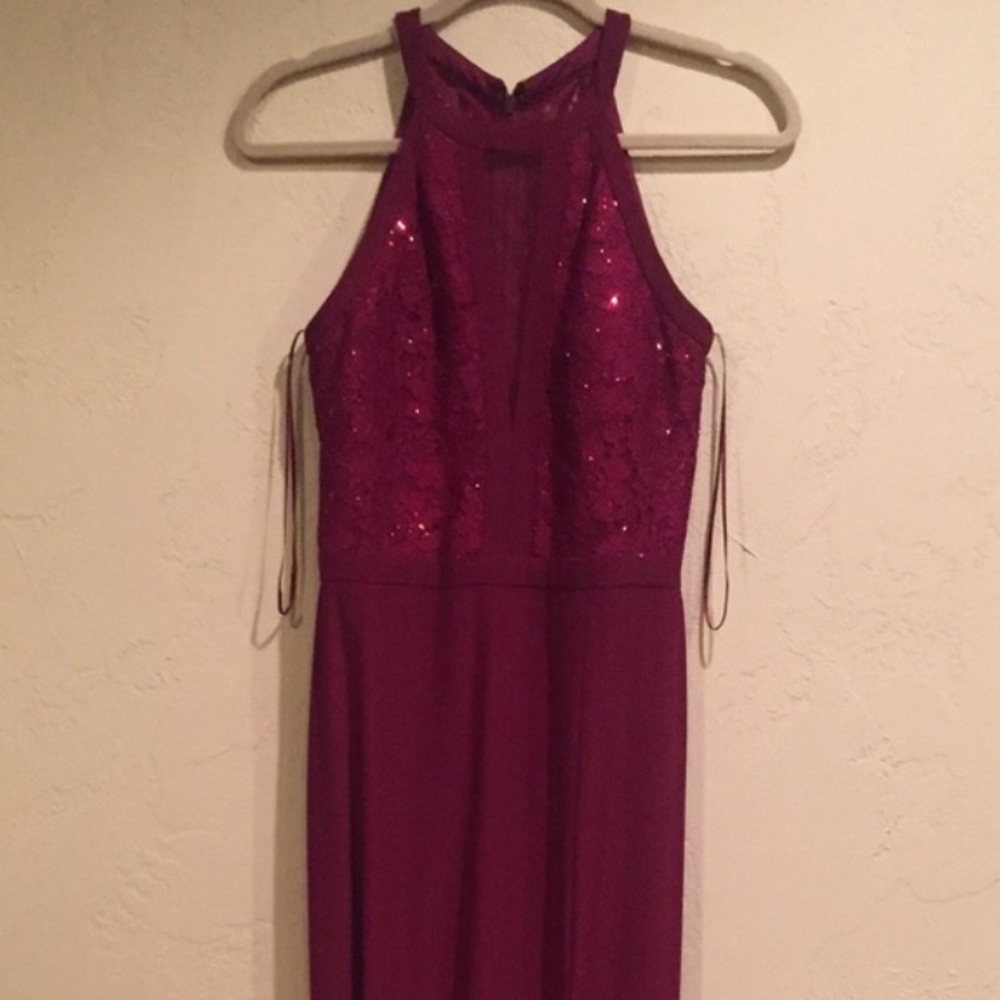 Maroon Prom/Bridesmaid Dress